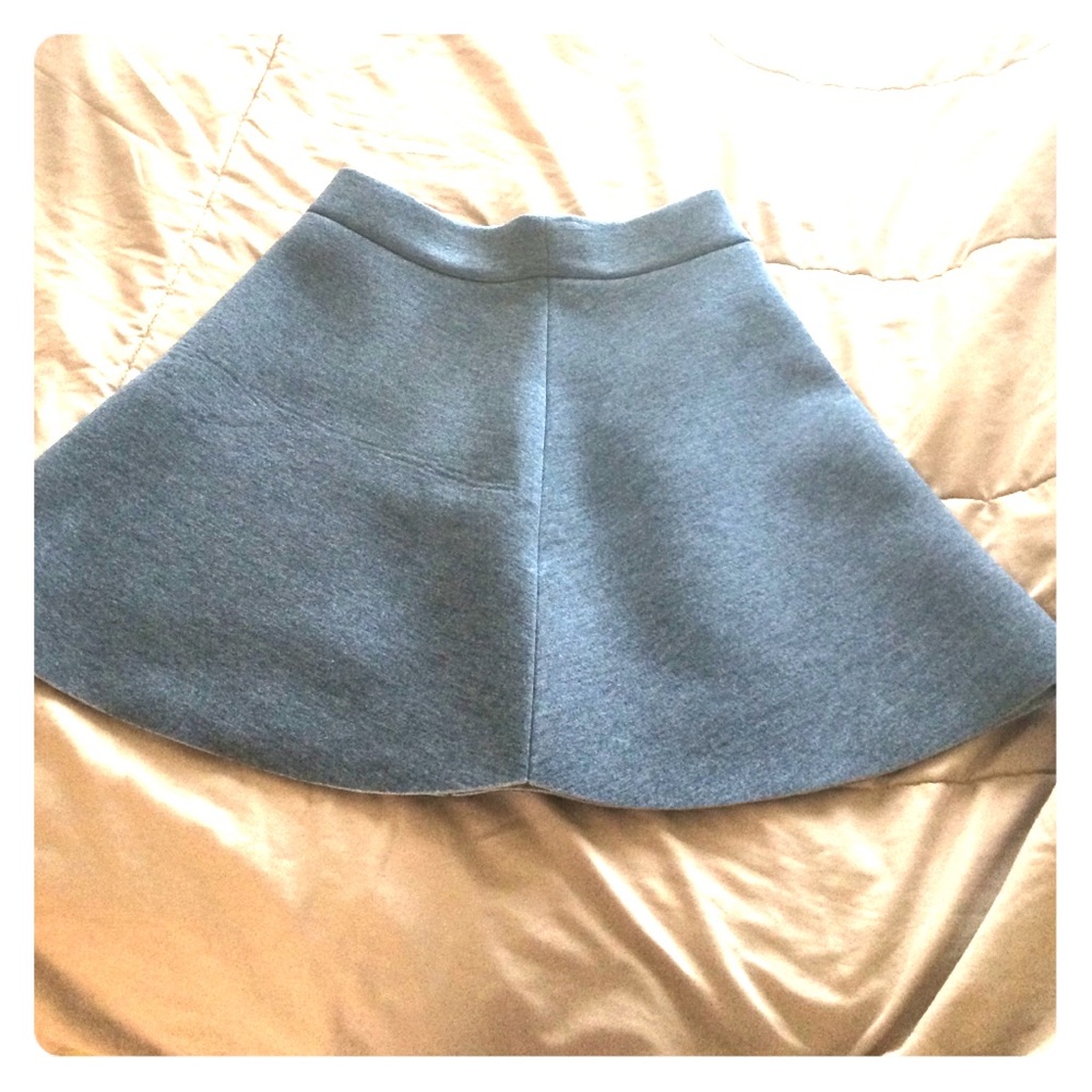 COPY - Double-face gray full skirt